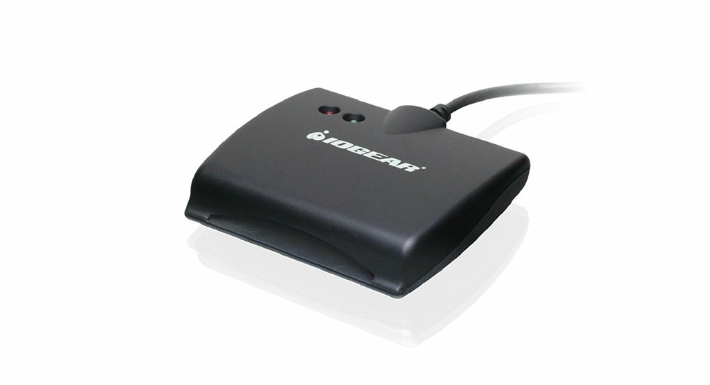 IOGear GSR202 USB Smart Card Access Reader in Black