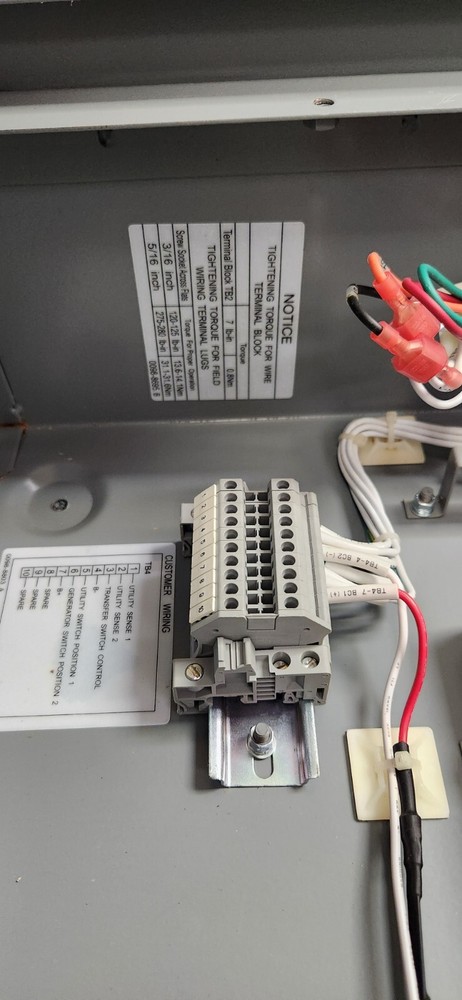 Cummins Onan RSS100-6868 100A 240VAC 1PH 2P Automatic Transfer Switch