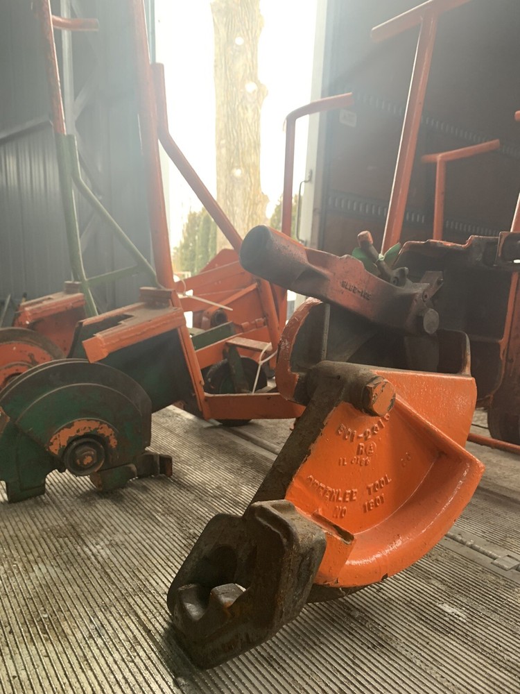 MECHANICAL CONDUIT BENDERS FOR ELECTRICAL PIPE - USED