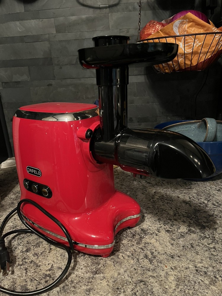 Slow Juicer Masticating Juicer Machine Cold Press Extractor Easy Clean Quiet