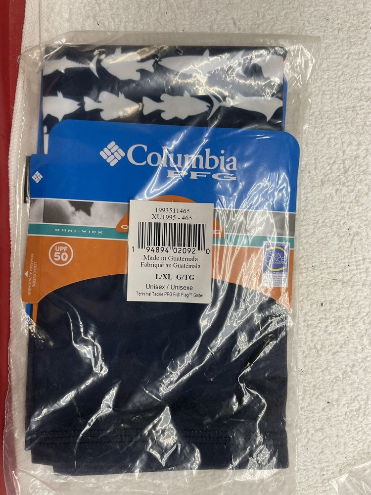 Columbia Sunshield Fish Pattern UV neck gator