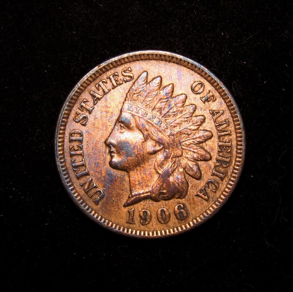 1906 Indian Head Cent AU