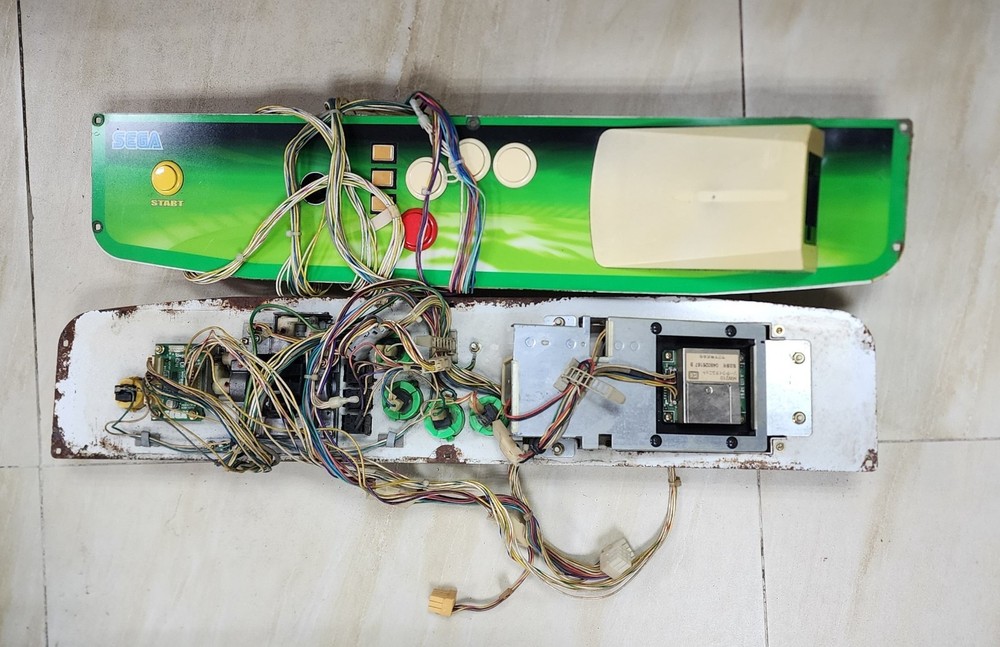 Virtua Striker 4 Control Panel Video Arcade Game SEGA 2004