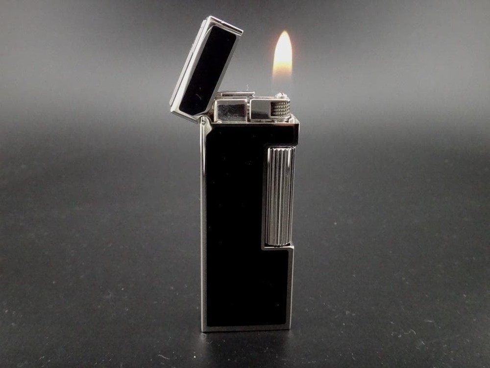 New, rare pattern, ignitable Dunhill lighter case, Swiss, Japan 2601TK