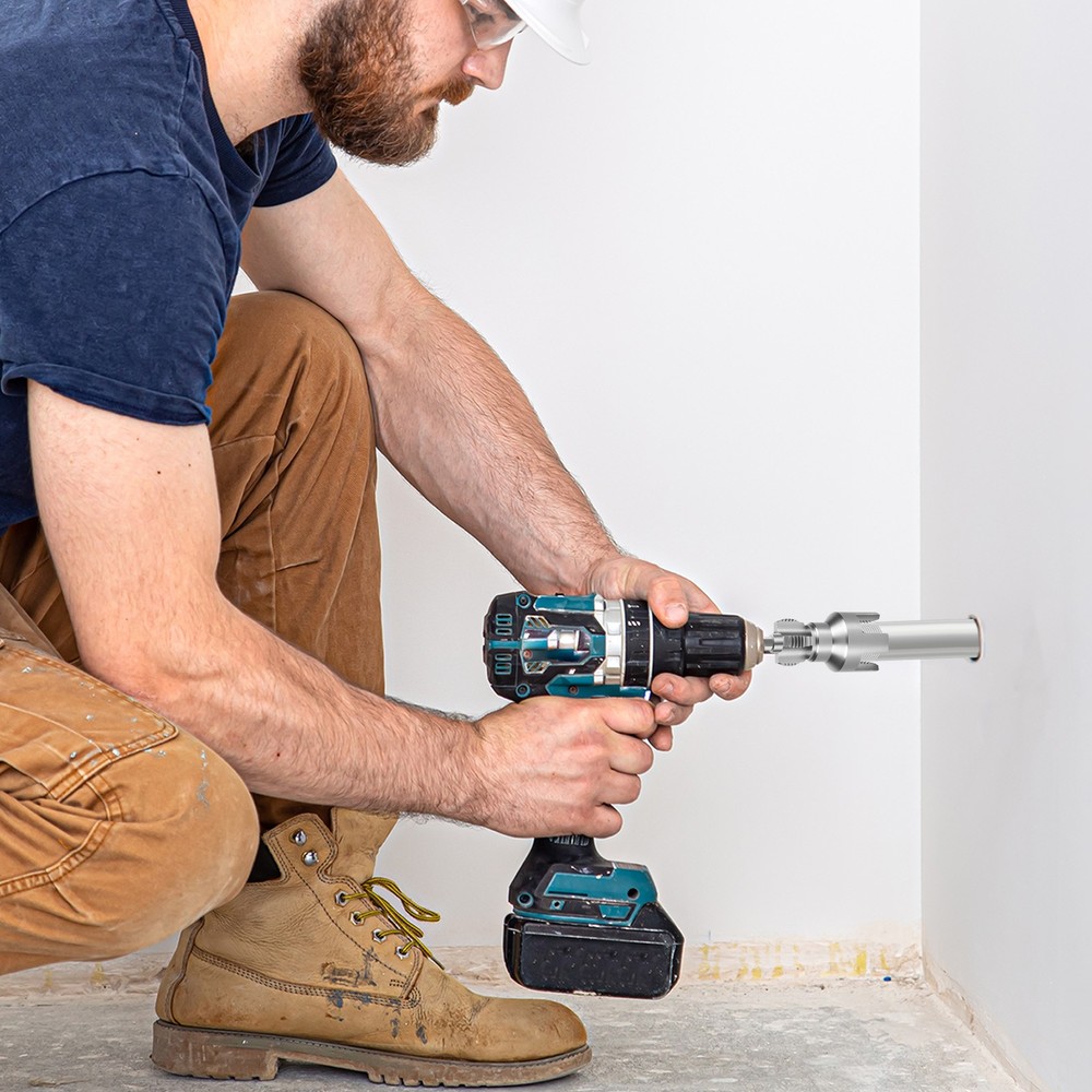 2pcs Integrated Internal & External Pipe Threading Tool PVC Pipe Threader Kit