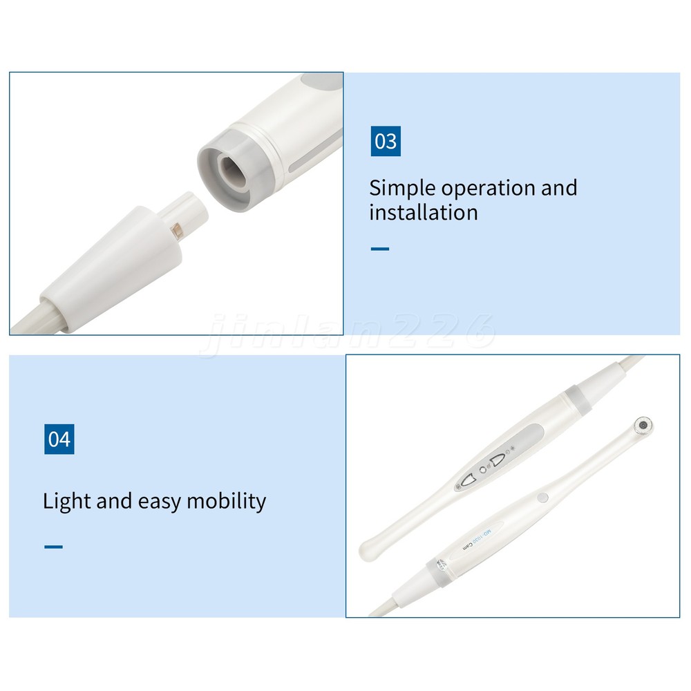 USB-MD Intraoral Camera Dental Camera,Button Work on Dexis,Eaglesoft More