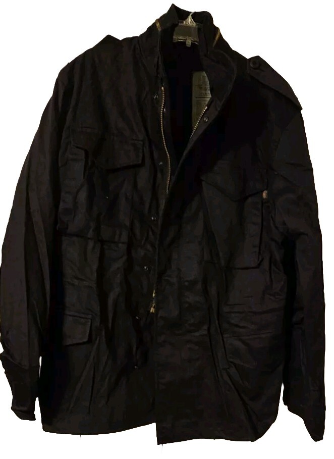 Black Field Jacket Size Medium Regular