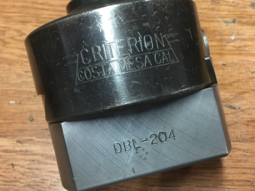 CRITERION DBL 204 - 1 " CAP W/ 1" SHANK