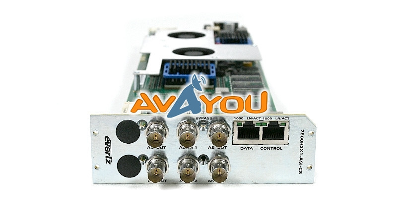 Evertz 7880R2x1-ASI-CS Compressed TS Automatic Smart Switch +3RU