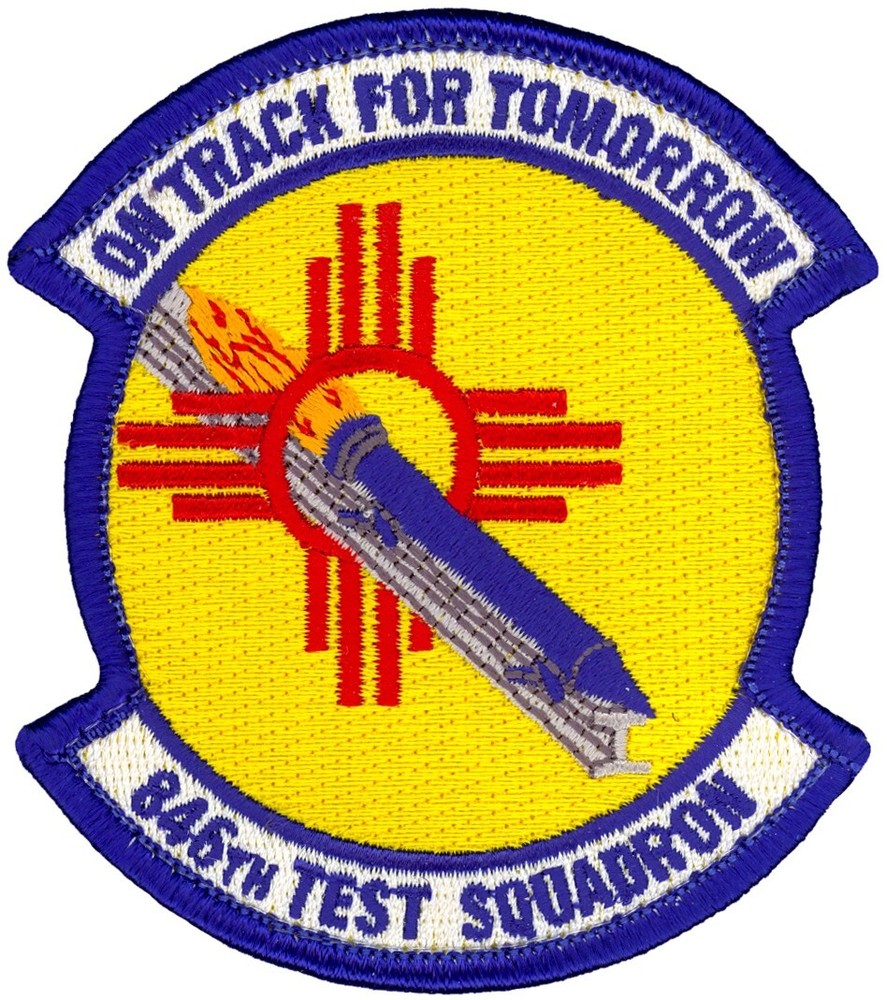 USAF 846th TEST SQUADRON  PATCH