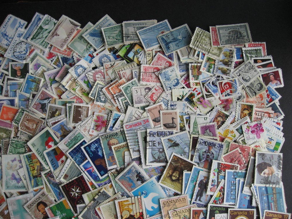CANADA 1,500 specialized (not face) different,mixed condition,see descr