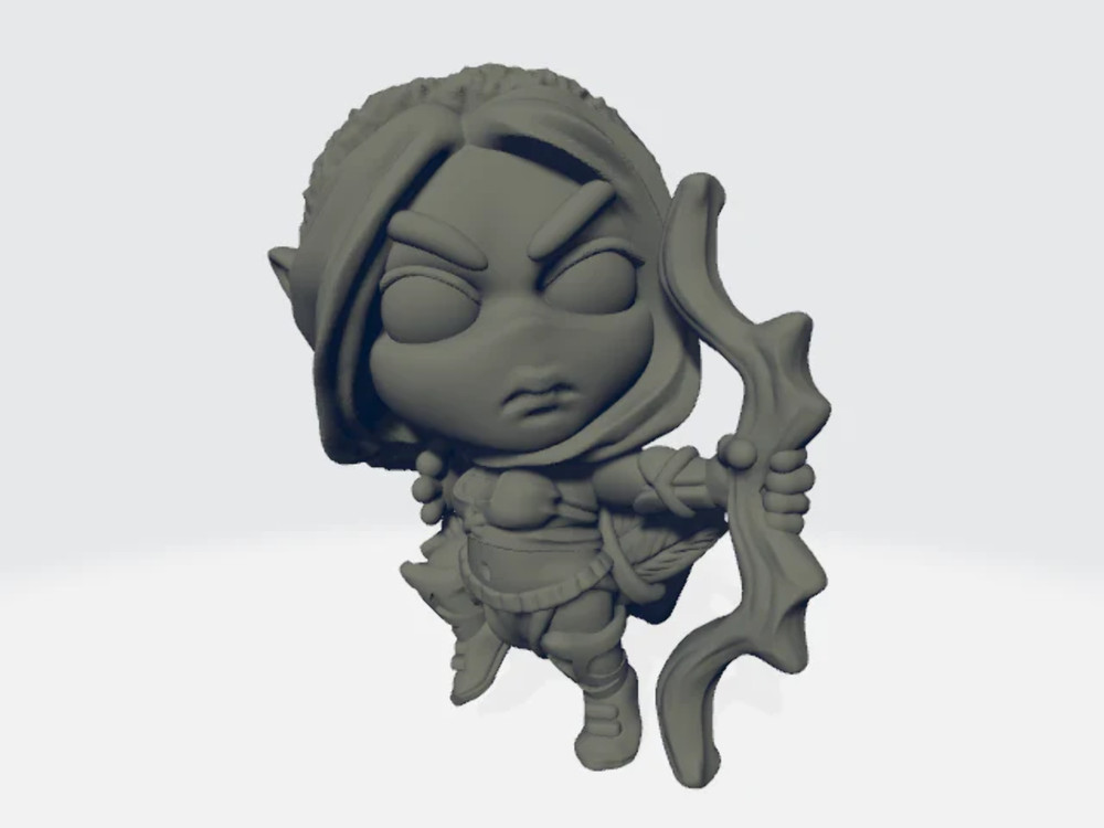 Celia Miniatures - Fey Archer