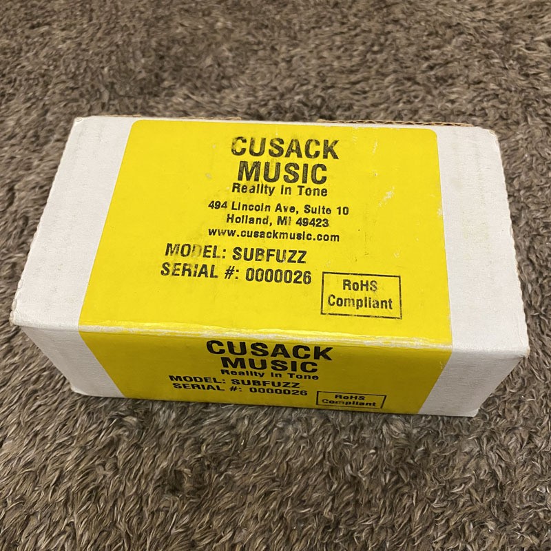 Cusack Music Subfuzz Owarikomaki Store