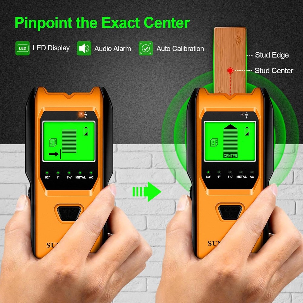 Wall Detector - Five-in-One Electronic Stud Finder with Enhanced Smart Sensor