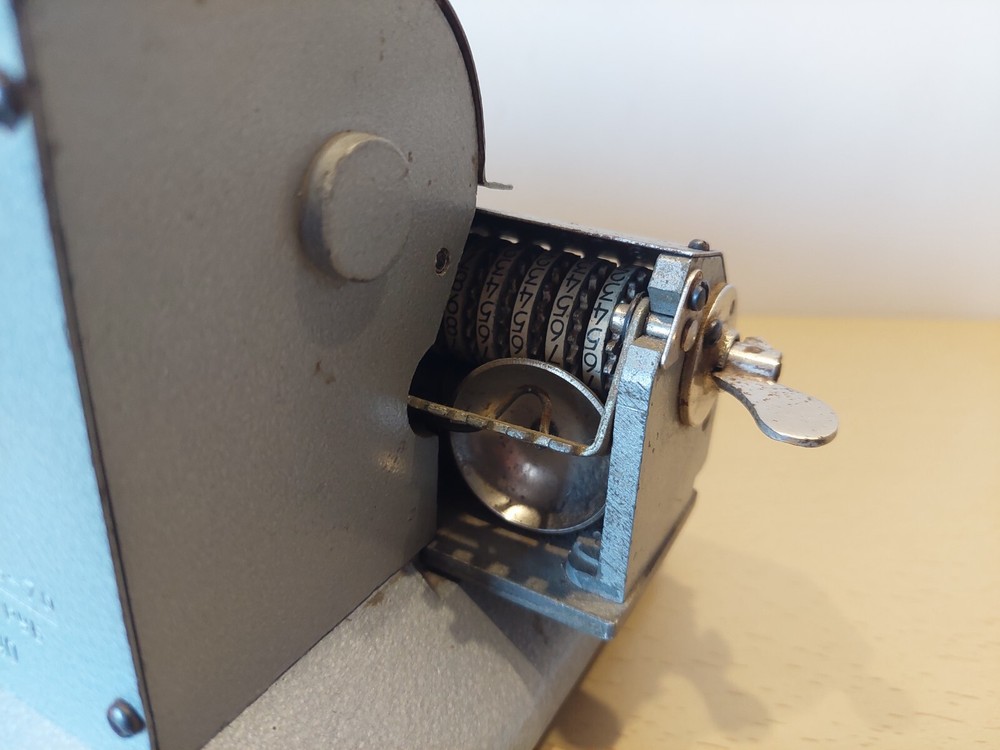 USSR Arithmometer Mechanical Calculator Felix. Soviet Original Adding Machine.