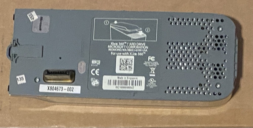 Microsoft Xbox 360 Hard Drive