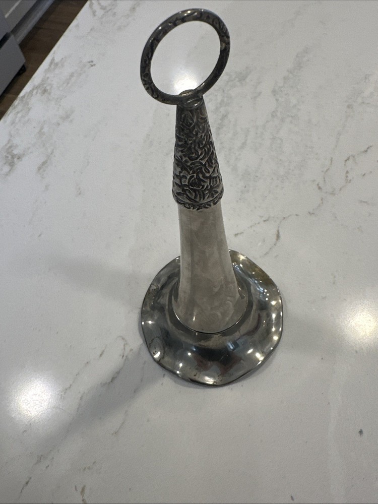 Victorian Silver, Posey Holder Tussie Mussie Nosegay Bouquet Ring Handle