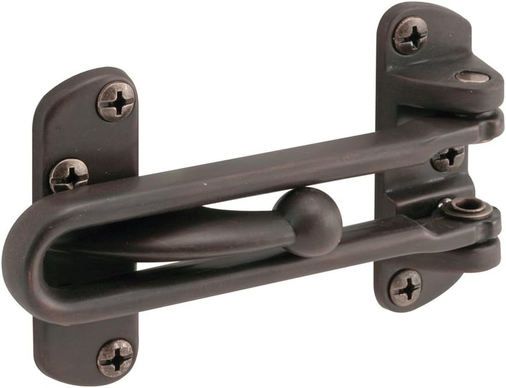 U 10309 Swing Bar Lock for Hinged Swing-In Doors – Secondary Security Lock for D