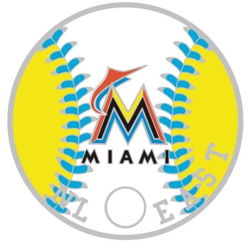 Miami Marlins Pathtag Coin MLB Series Only 100 Complete Sets Made!