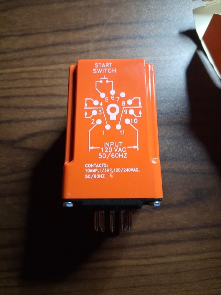 NCC Solid State Time Delay Relay .3-30SEC 120V T3K-00030-461