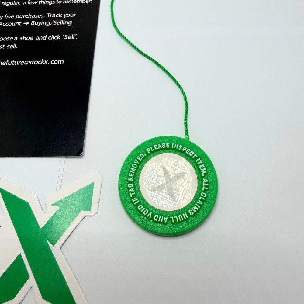 5X Stock X Tag Set New Unused! Real w/QR Code