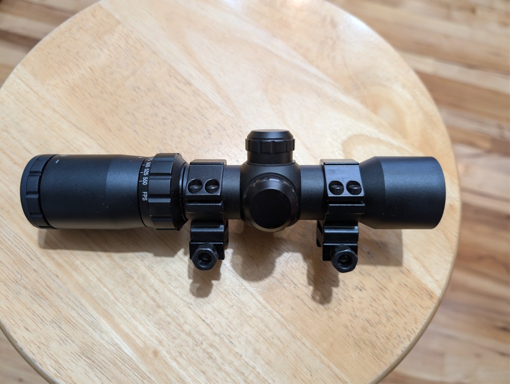 Ravin crossbow scope 550fps