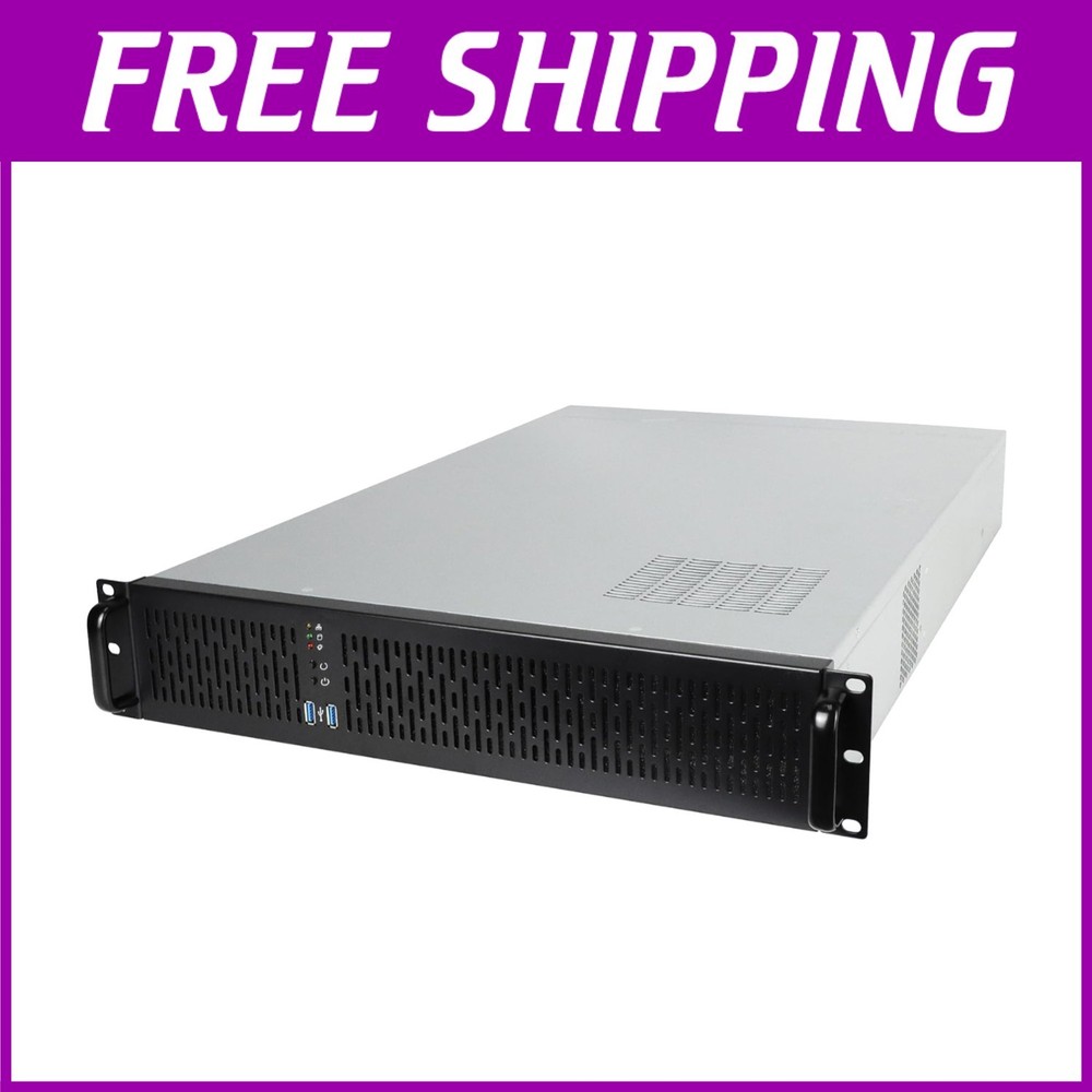 2U Server Chassis Rackmount Case, E-ATX Compatible