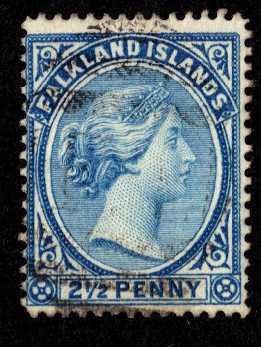 Falkland Islands Scott 15 Used.