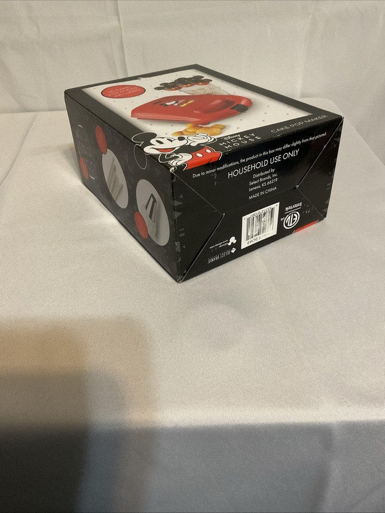 Disney DCM-8 Mickey Cake Pop Maker Mini, Red