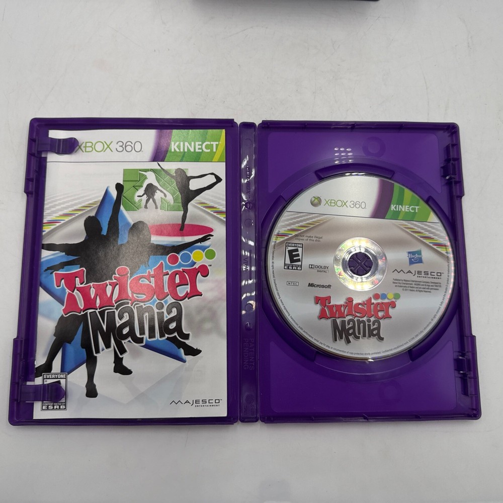 Xbox 360 Kinect Sensor Model 1414 with 6 Games Bundle -