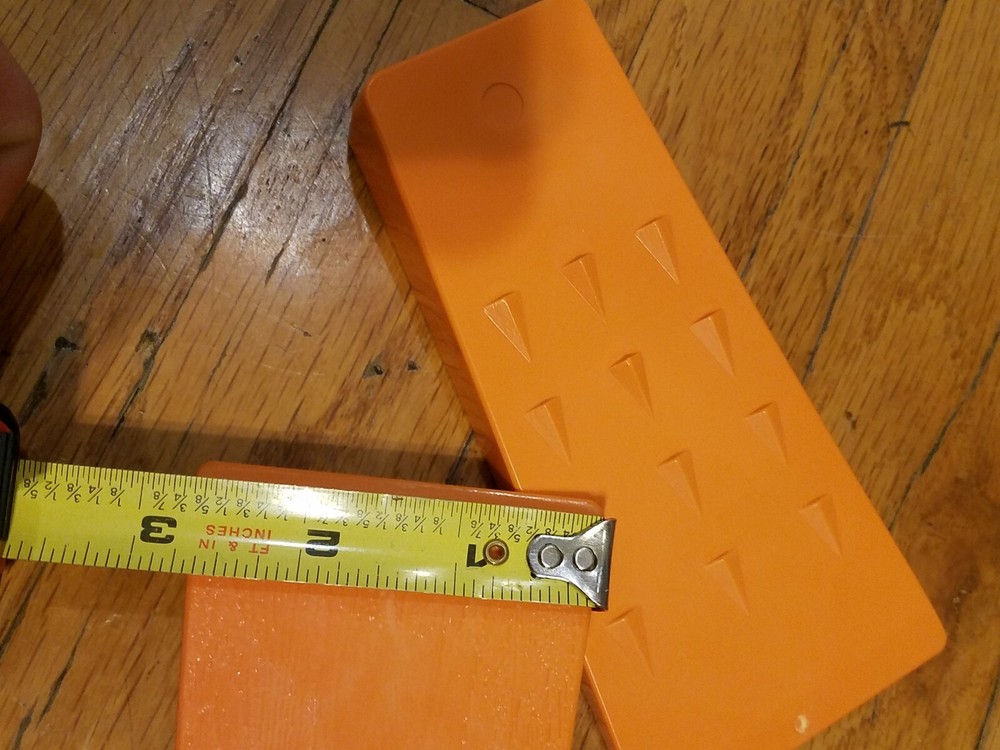 4 Pack 5.5" Plastic logging Felling Bucking Tree Forestry Falling Spiked Wedges