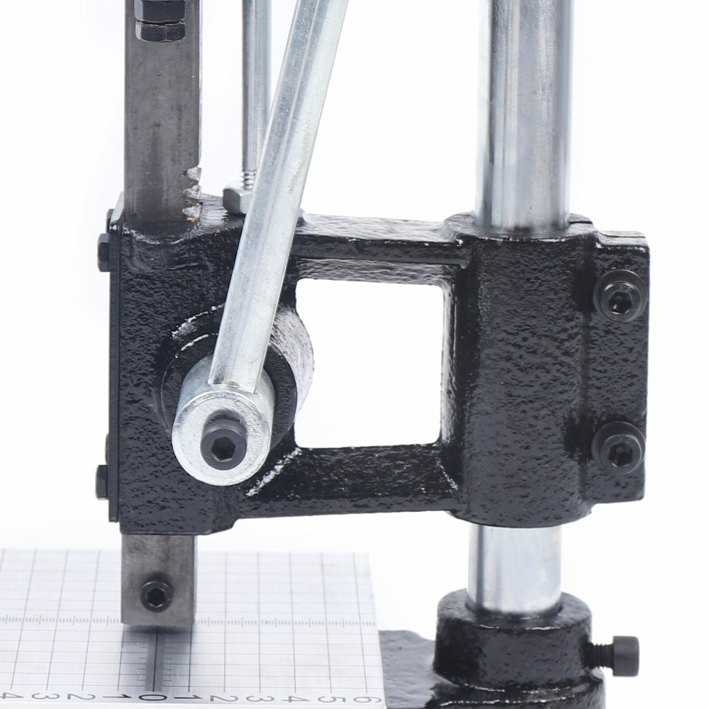 Manual Stamping Machine Puncher Tabletop Plate Punching Machine Adjustable
