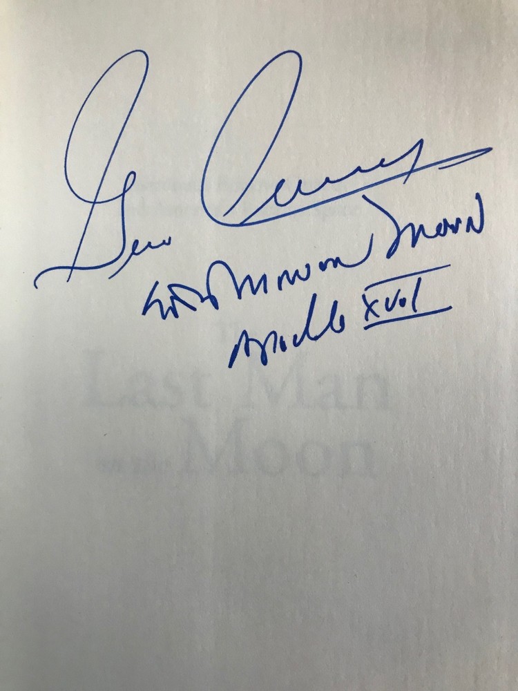 Gene Cernan Signed Book First Edition First Printing First Edition
