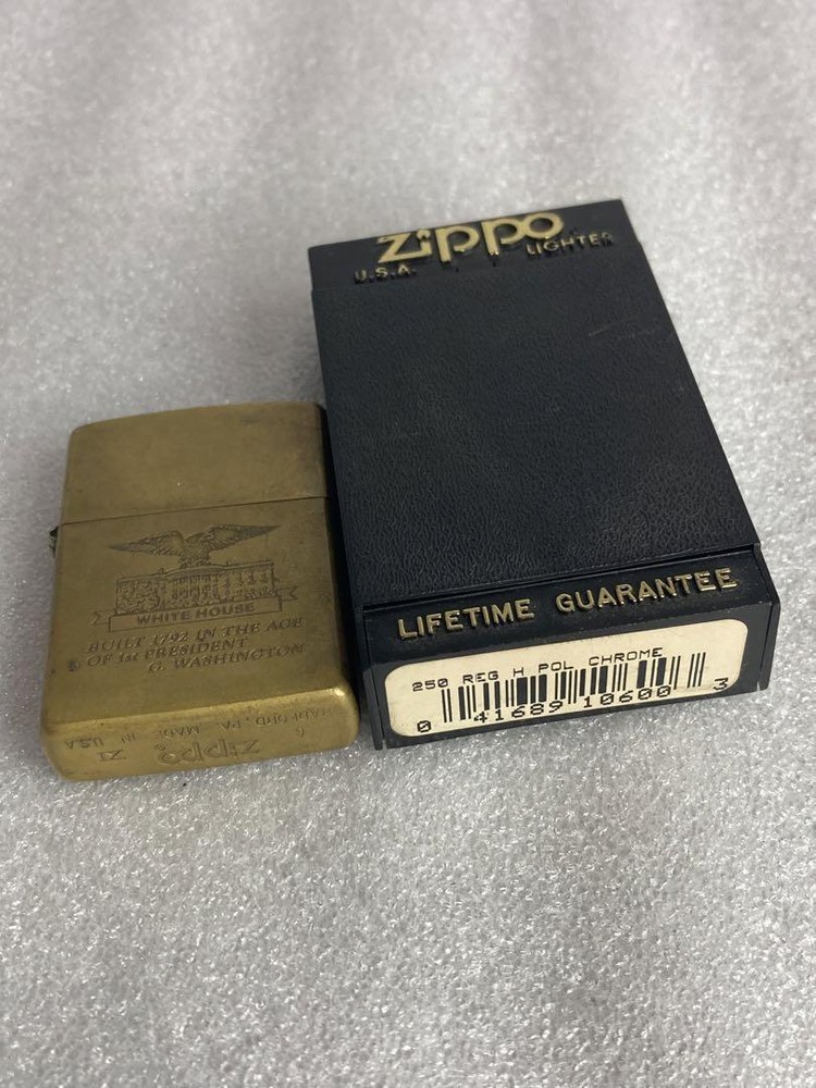 Zippo WHITE HOUSE 1792 Brass Lighter