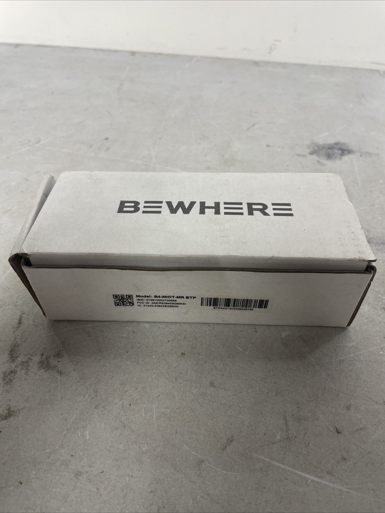 Mobile IoT Asset Tracking IoT Gateway Sensor System B4 MIOT MR BTP
