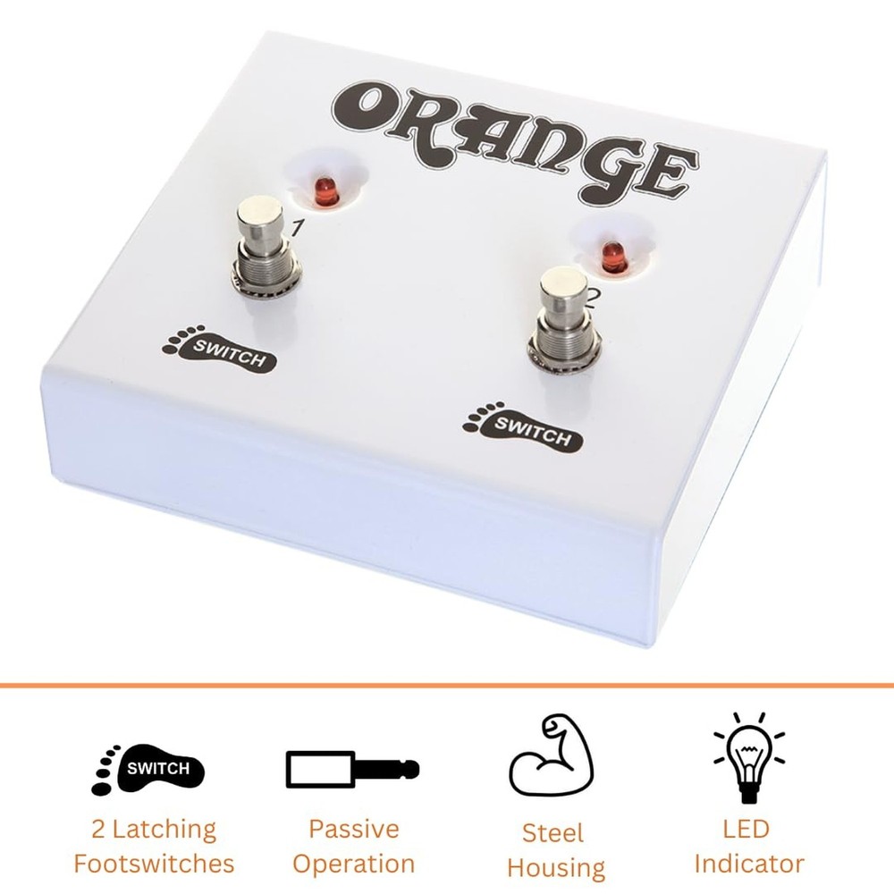 Orange Dual Function Footswitch