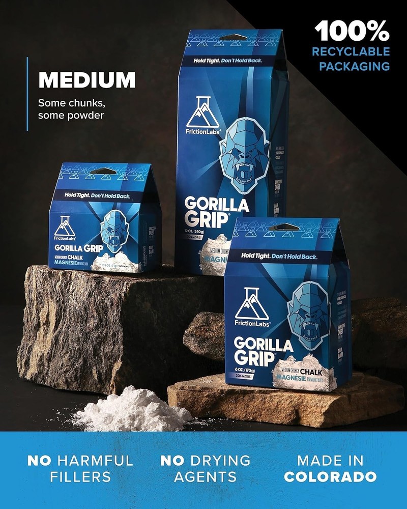 High Performance Hand Chalk for Climbing & Weightlifting