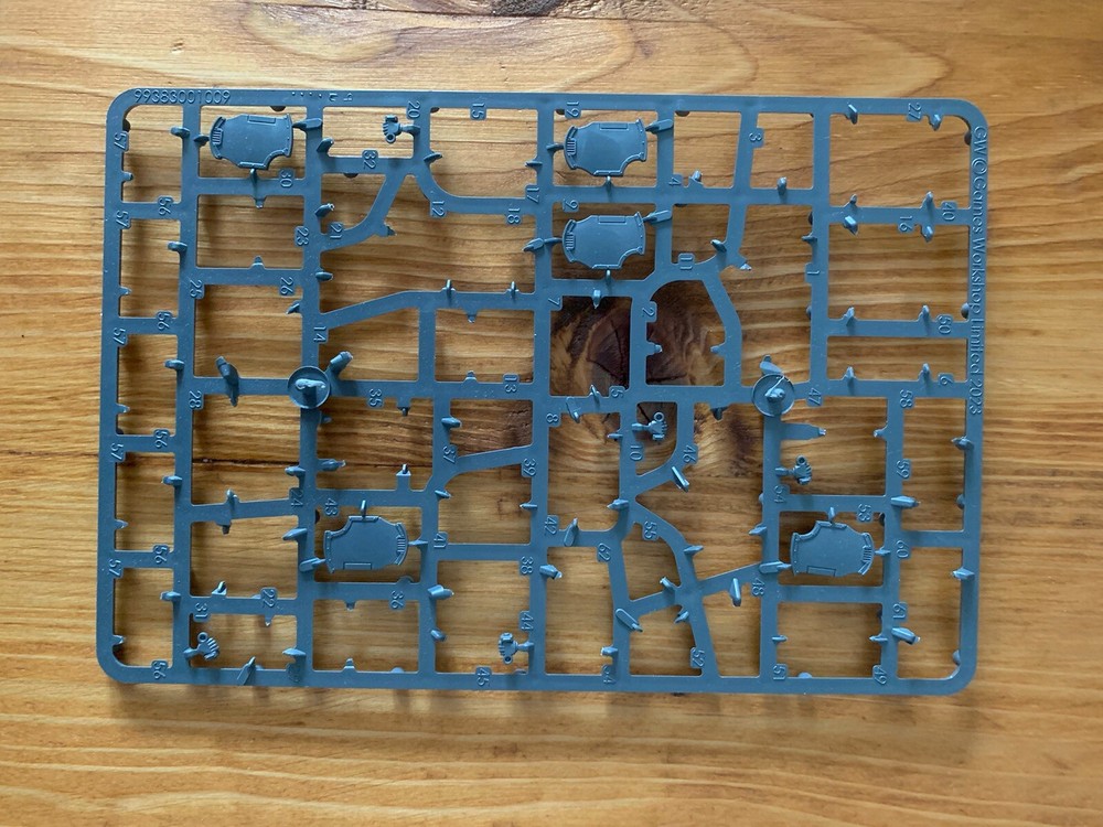 Horus Heresy - MkVI Space Marines Assault Squad Combat Shields x 5 No.