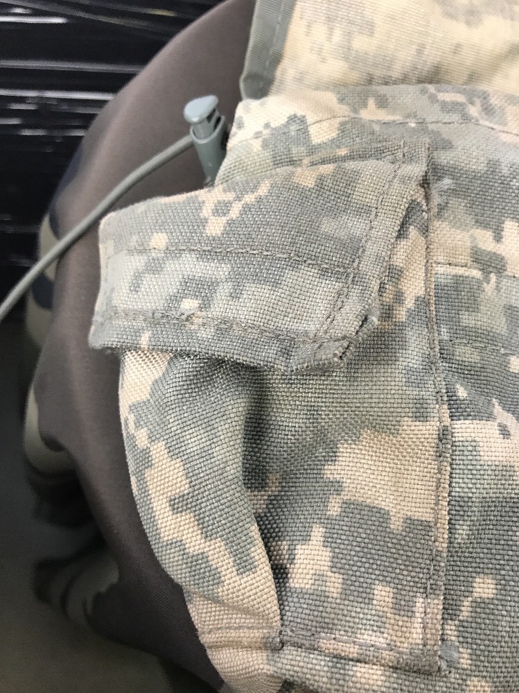 US MILITARY ACU MOLLE II CANTEEN / GENERAL PURPOSE POUCH - EUC