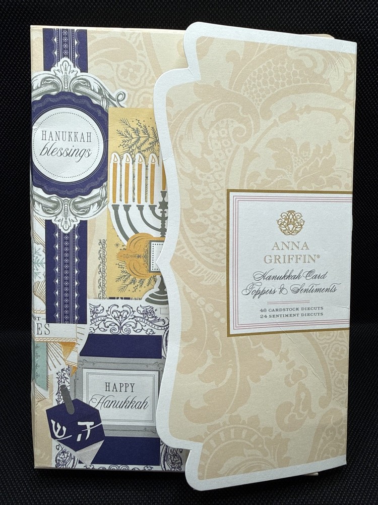 Anna Griffin Hanukkah Card Toppers & Sentiments