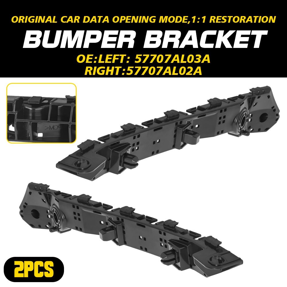 Front Driver Passenger Side Bumper Bracket For 2015-2019 Subaru Legacy Outback Y