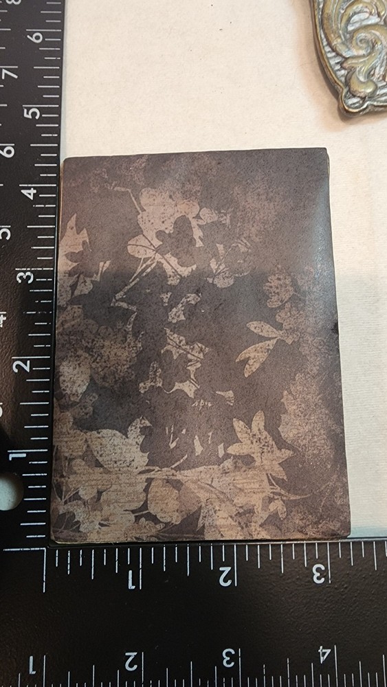Vintage Small Metal Frame floral design, table stand, maker unknown