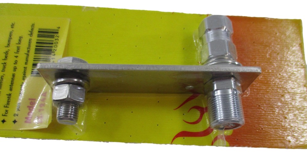 Firestik SS-124A Universal CB Radio Antenna Flat Mount w/ K-4A Stud