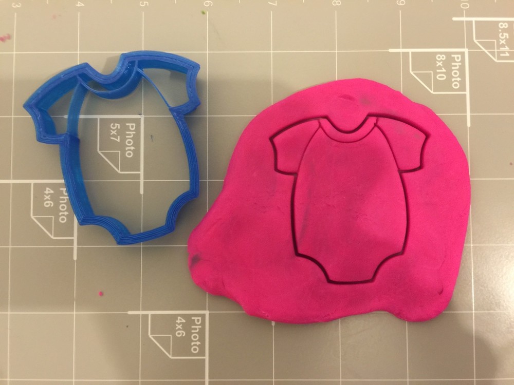 Newborn  baby Dress Cookie Cutter