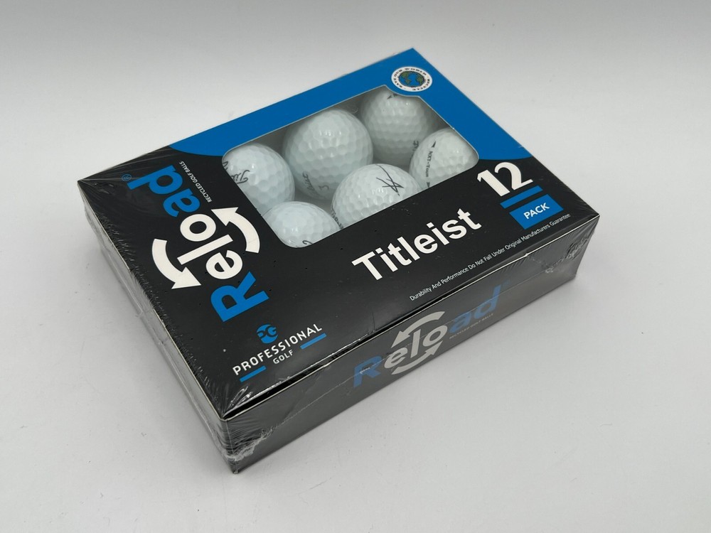 New Sealed Reload Titleist Golf Balls 12-Pack