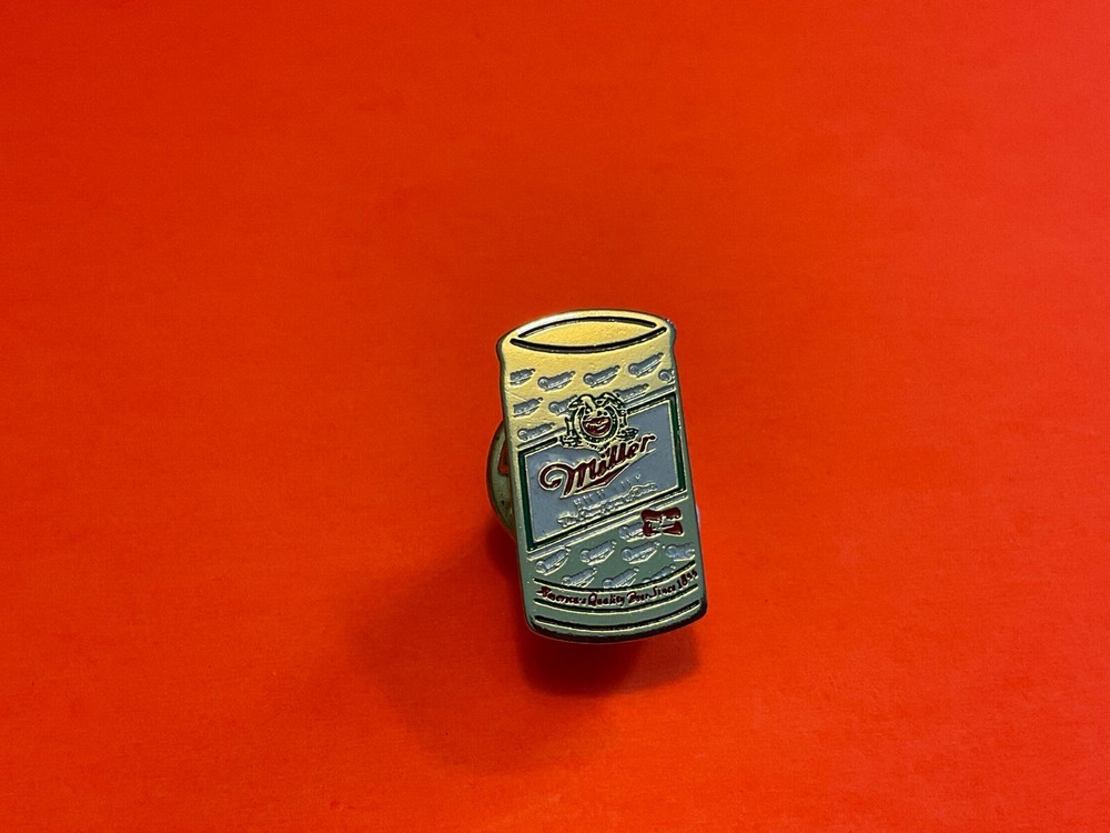 Vintage Miller Brewing Co.   Beer Can Lapel /Hat Pin