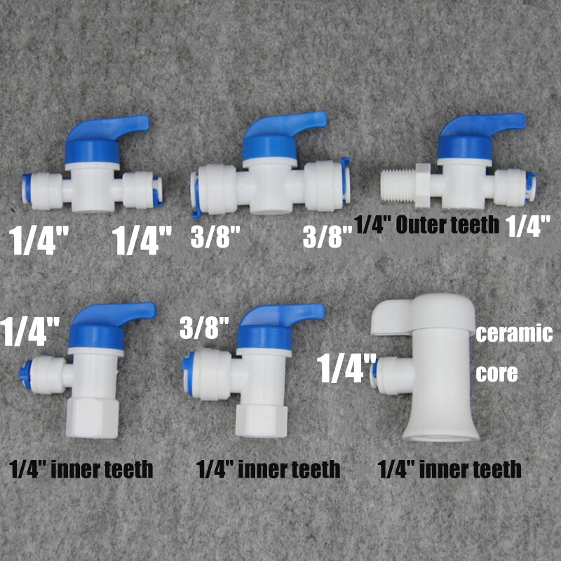 Water Purifier Accessories Quick Valve Control Switch Flush Valve Opening Speed