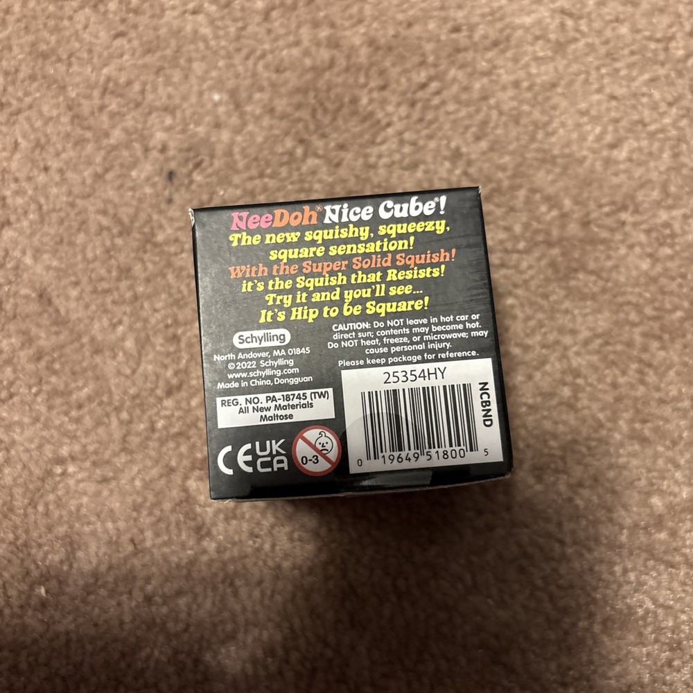 Nee Doh Nice Cube Blue