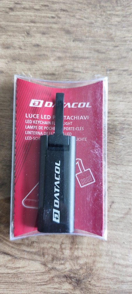 Datacol Rechargeable LED Light Keychain Art.OM25200