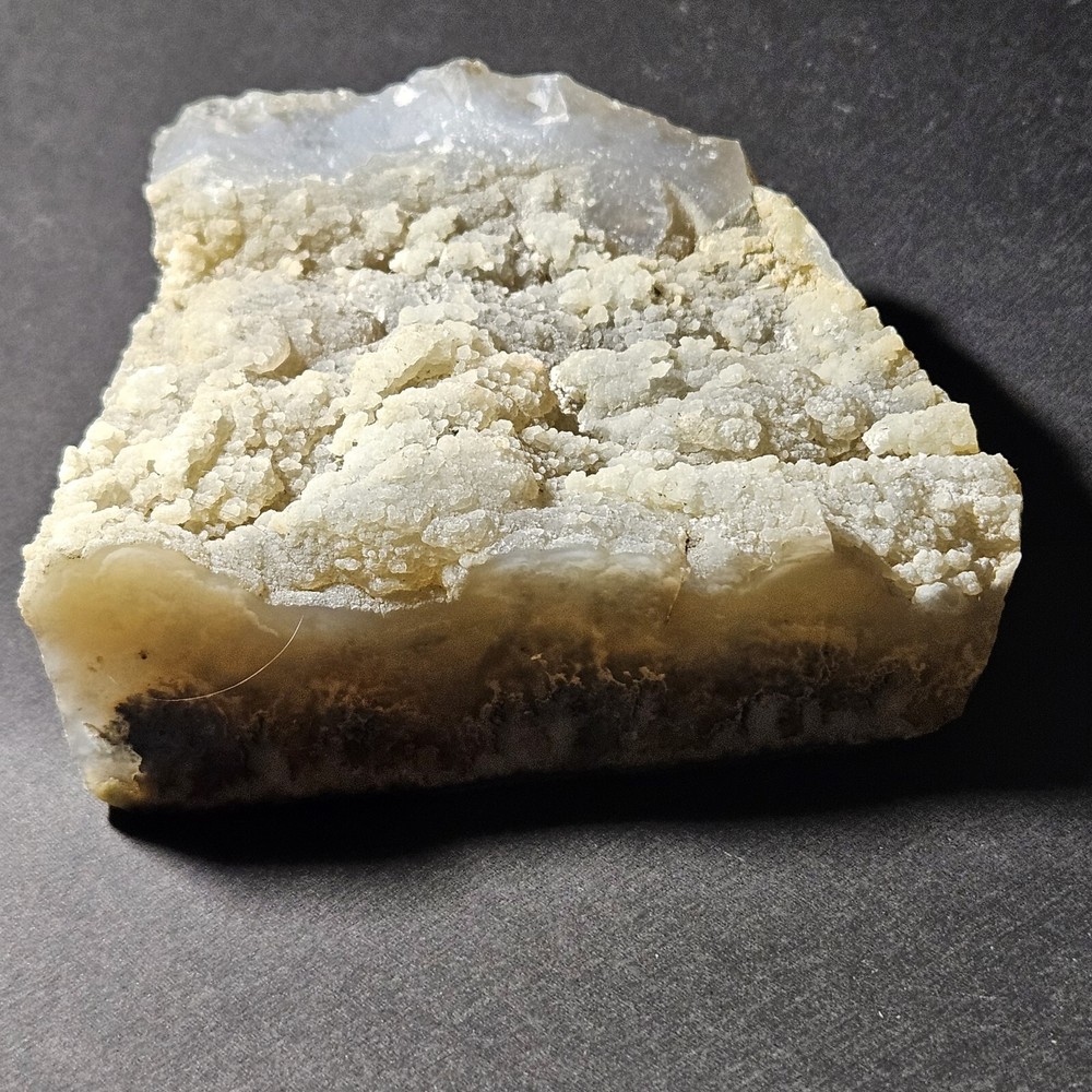 Polished Plume Agate Rough Display Specimen 429 Grams